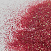 Red Sand Iridescent Fine Glitter - Red Glitter